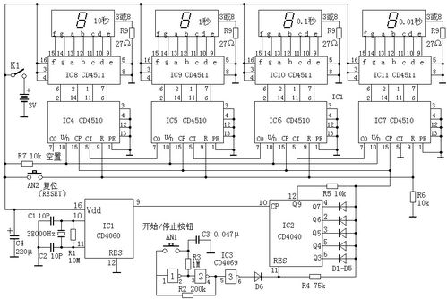 第四節(jié) 十三至十八引腳的4000系列CMOS數(shù)字集成電路